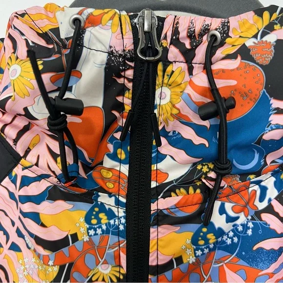The North Face Hydrenaline 2000 Windwall Jacket Black Multicolored Print NWT - Picture 16 of 17